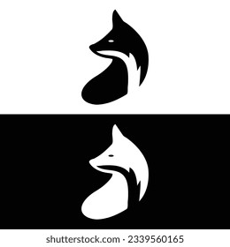 Creative Fox Head Logo Symbol Vector Design Illustration,Fox Clip art, can be used as icon,,unique fox logo, fox illustration, vector,