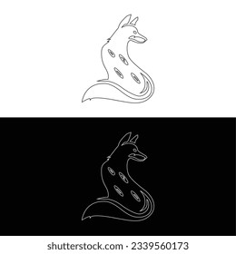 Creative Fox Head Logo Symbol Vector Design Illustration,Fox Clip art, can be used as icon,,unique fox logo, fox illustration, vector,