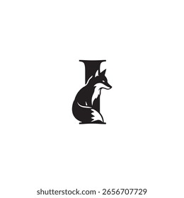 Creative Fox and Letter I Combination Logo Design for Your Brand Identity