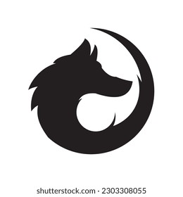Creative fox logo design vector image