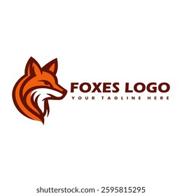 Creative Fox Logo. Elegant and simple Design