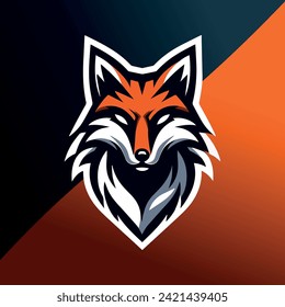 creative fox logo for sport