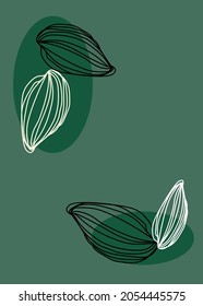 Dibujo creativo a mano alzada. Background.Colored linear abstraction. Minimalismo.