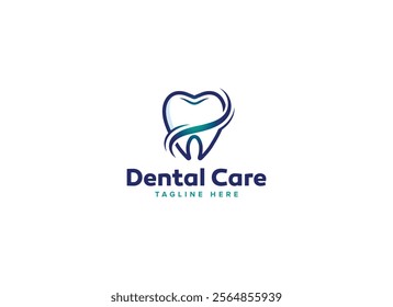 Creative Fresh Modern Minimalist Dental Care Logo Vector, Designs for Professional Appeal