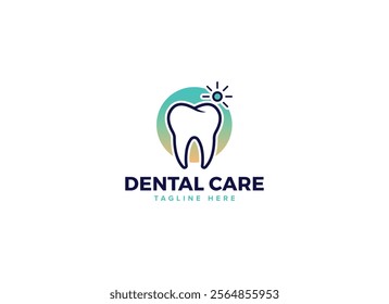 Creative Fresh Modern Minimalist Dental Care Logo Vector, Designs for Professional Appeal