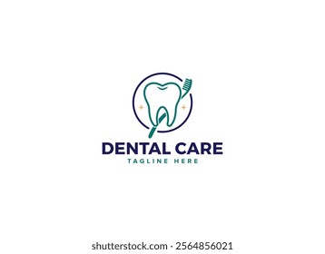 Creative Fresh Modern Minimalist Dental Care Logo Vector, Designs for Professional Appeal