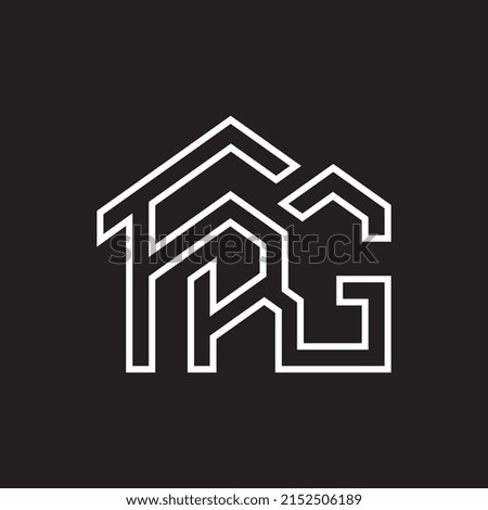Creative FRG initial letter logo design template vector. Modern monogram concept with elegant style, perfect for branding, corporate identity, business company, and professional typography logo.