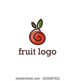 Creative Fruit Logo Design