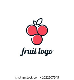 Creative Fruit Logo Design