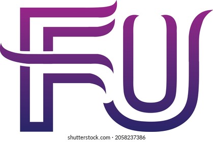 Creative FU logo icon design