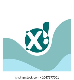 Creative Fun Exclamation Logo. x Letter Logo Design Template