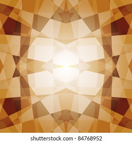 Creative futuristic graphic with designed abstraction. Clip-art