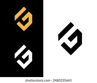 Creative G letter flat Vector Logo logo design.