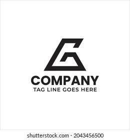 Creative G letter logo design