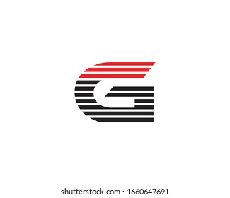 Creative G Logo Design Shape 