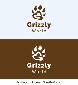 Creative 'G' Logo for Wildlife – A unique and artistic design inspired by animals and nature, perfect for wildlife-related branding.