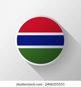 Circle-Badge für kreative Gambia