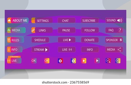creative Game leaderboard with abstract background