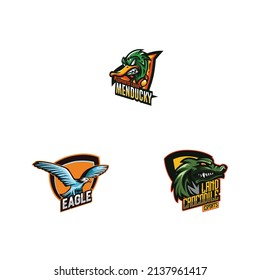 Creative Game Mascot logo design