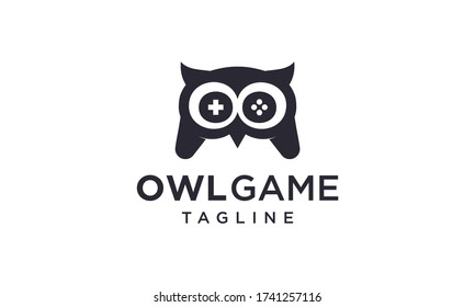 Creative Gamepad oder Joystick für das Spiellogo, bearbeitbar
