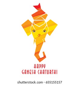 creative ganesha chaturthi or idol ganesha poster design 