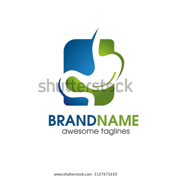 Creative Gastroenterology Health Logo Vector Stock Vector (Royalty Free ...