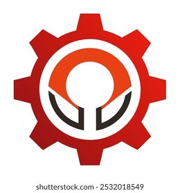 Diseños de logotipos de engranajes creativos para una marca innovadora
