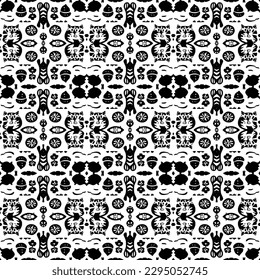 A creative geometric abstract print with seamless geometry tile fabric ornaments would make a unique and eye-catching decoration.