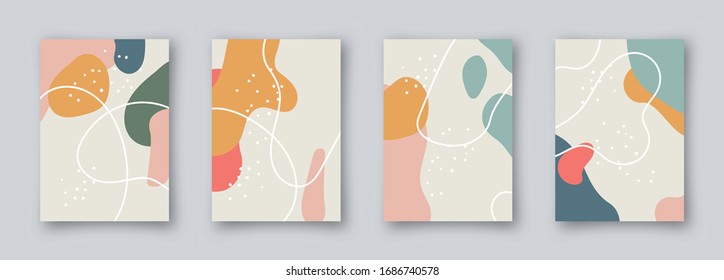 Creative geometric background with different textures. Collage. Design for poster, card, invitation, placard, brochure, flyer. Vector