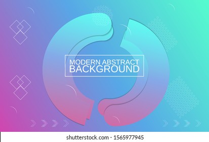 creative geometric background. Dynamic shapes composition, vector, eps 10