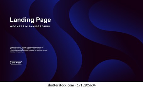 Creative geometric background. Trendy gradient shapes composition. Eps10 vector.