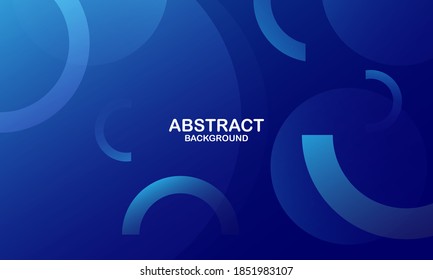 Creative geometric background. Trendy gradient shapes composition. Eps10 vector