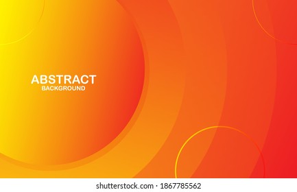 Creative geometric background. Trendy gradient shapes composition. Eps10 vector