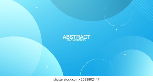 Creative geometric background. Trendy gradient shapes composition. Eps10 vector