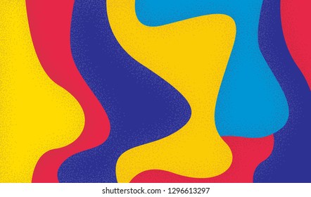 Creative geometric colorful background with pattern. Design for prints, posters, cards. Vector illustration colorful spotty pattern.