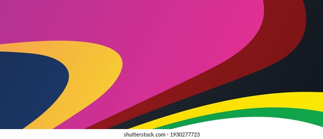 Creative geometric colorful bright background with patterns. Collage. Design for prints, posters, cards, and much more. Vector illustration