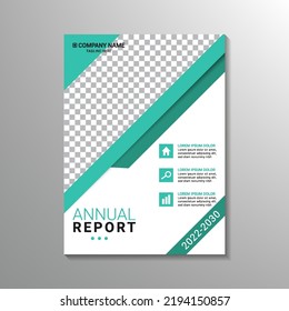 plantilla de diseño de volante corporativo geométrico creativo