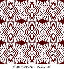 A creative geometric fabric illustration with simple modern ornaments and abstract elements can be used to create a stylish and unique design.