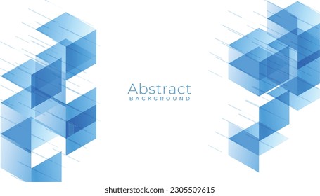 vector de fondo de forma de cuadro hexaedro geométrico creativo 