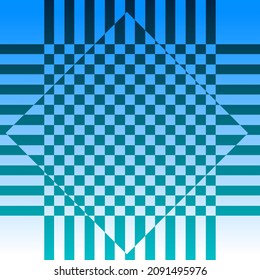 Creative Geometric Lines Vector Background.