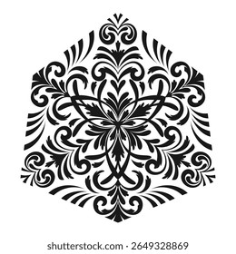  Creative Geometric mandala background design.