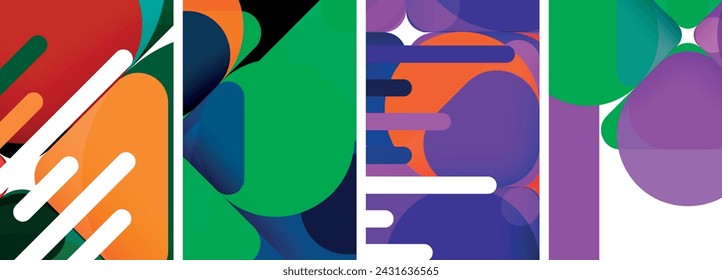 Kreatives geometrisches modernes Template-Design