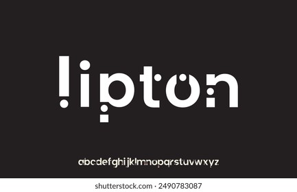 Creative geometric modern urban alphabet font. Digital abstract futuristic, fashion, sport, minimal technology typography.
