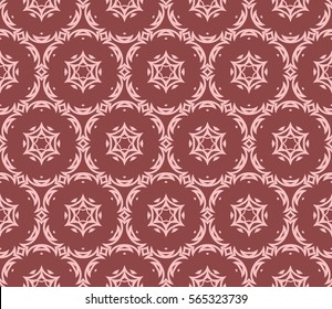 creative geometric ornament on background. Seamless vector illustration. For interior design, wallpaper, invitation