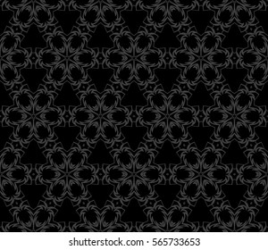 creative geometric ornament on background. Seamless vector illustration. For interior design, wallpaper, invitation