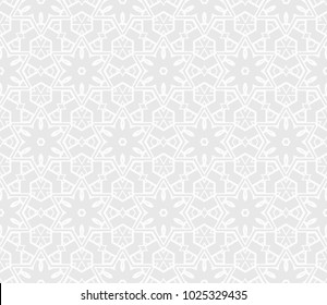 creative geometric ornament on color background. Seamless vector illustration. For interior design, wallpaper