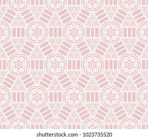 creative geometric ornament. seamless vector illustration. design for fashion, interior, textile