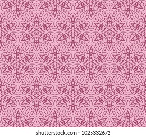 Creative Geometric Ornament. Seamless Vector Illustration. Design for Fashion,Textile