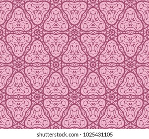Creative Geometric Ornament. Seamless Vector Illustration. Design for Fashion,Textile