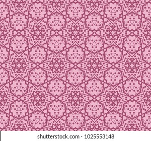 Creative Geometric Ornament. Seamless Vector Illustration. Design for Fashion,Textile